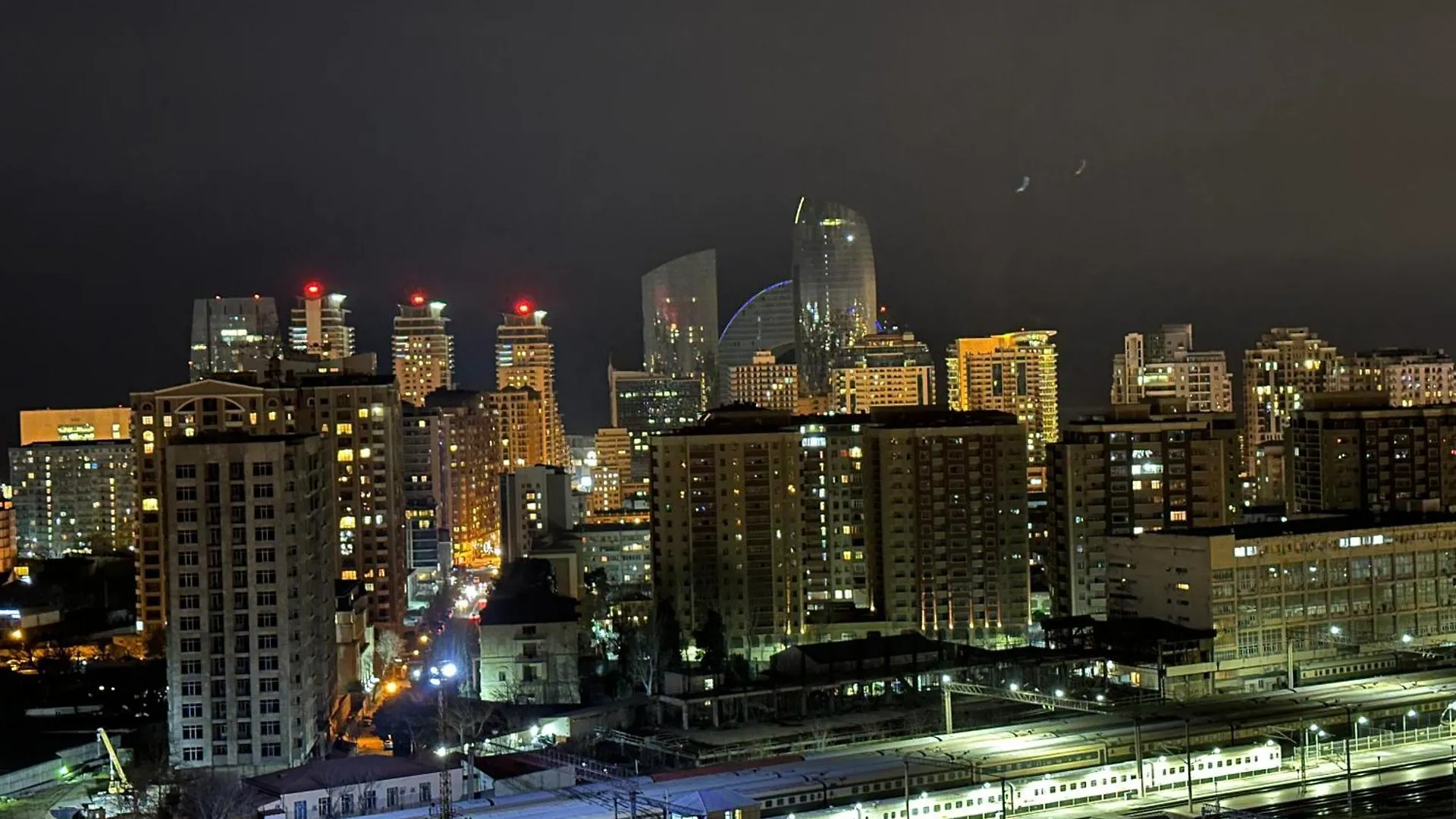 Panoramic City View Apartment With Playstation 5 باكو 0*,  أذربيجان